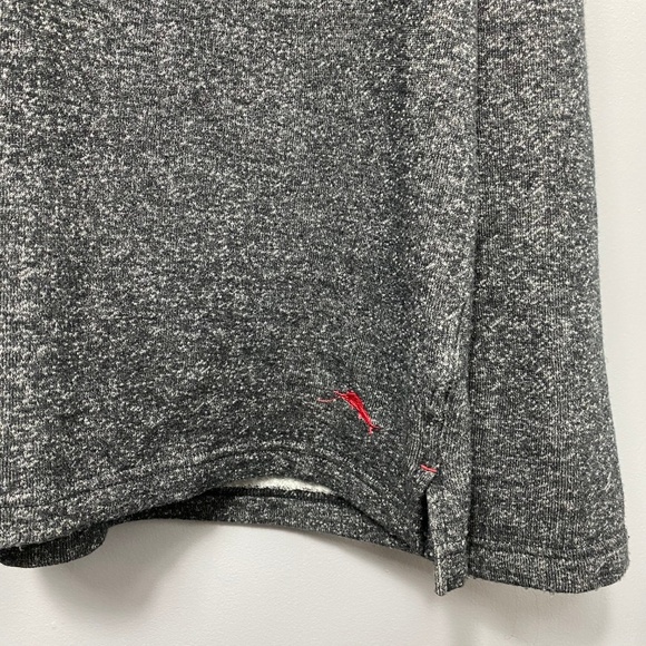 TOMMY BAHAMA Gray Fleece Pullover Sweater - Picture 2 of 5